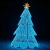 christmas tree (3) Custom giant panel tree for shopping mall and amusement park