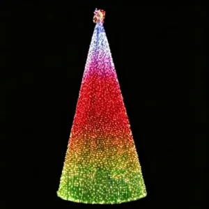 Pixel Programmable LED Tree for Commercial Christmas Decoration